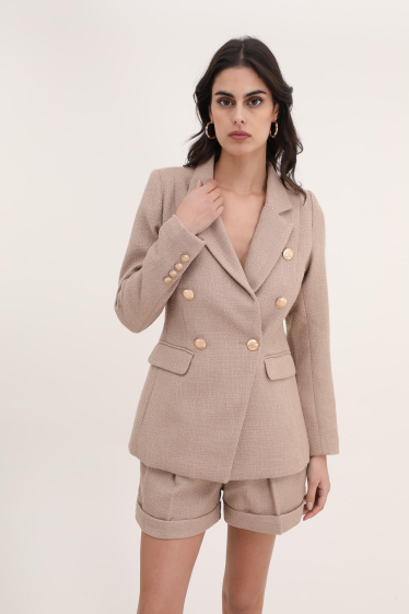 Wholesaler Lulumary - Chic tweed jacket