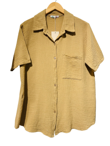 Wholesaler LUMINE - Cotton gauze shirt