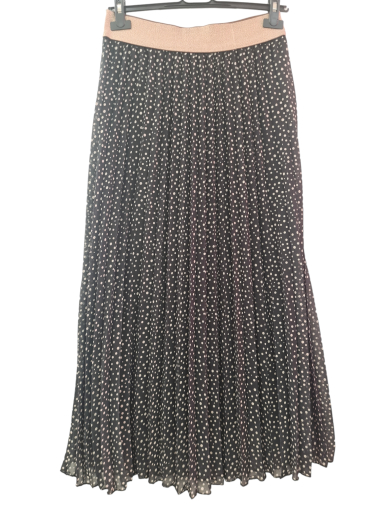 Wholesaler LUMINE - Small polka dot pleated skirt