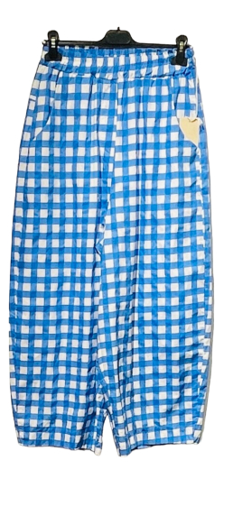 Wholesaler LUMINE - Gingham cotton pants