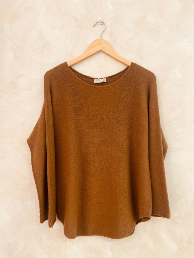 Wholesaler LUMINE - Basic sweater 280g large size round neck SUPER PRICE