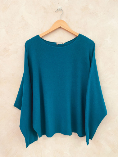 Wholesaler LUMINE - Basic light material round neck sweater