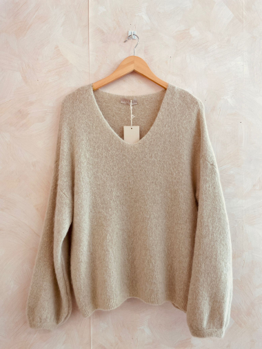 Wholesaler LUMINE - Super soft touch round neck long sleeve sweater