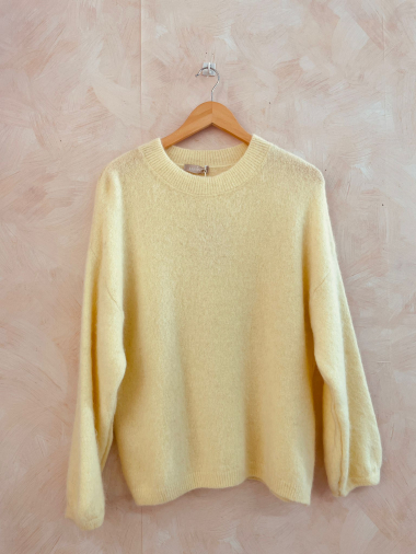 Wholesaler LUMINE - Super soft touch round neck long sleeve sweater