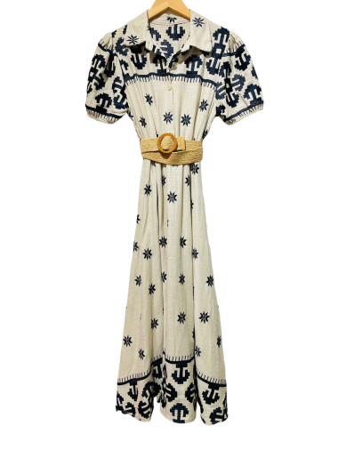 Wholesaler LUMINE - Embroidery dress
