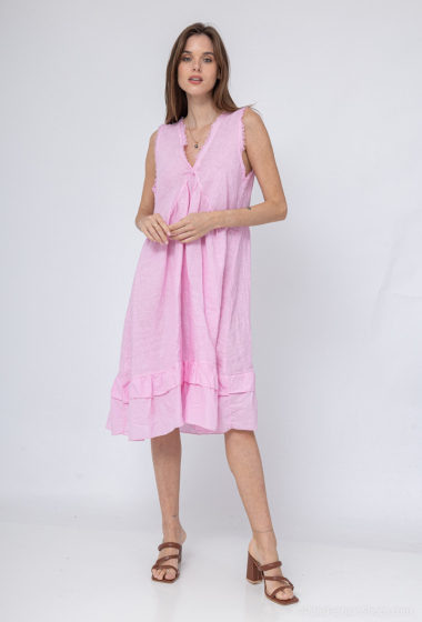 Wholesaler LUMINE - Linen dress