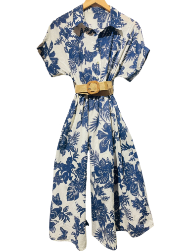Wholesaler LUMINE - Lightweight printed cotton voile dress