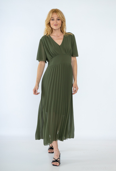 Wholesaler LUMINE - long pleated dress