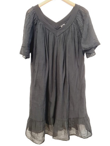 Grossiste LUMINE - Robe tunique en coton