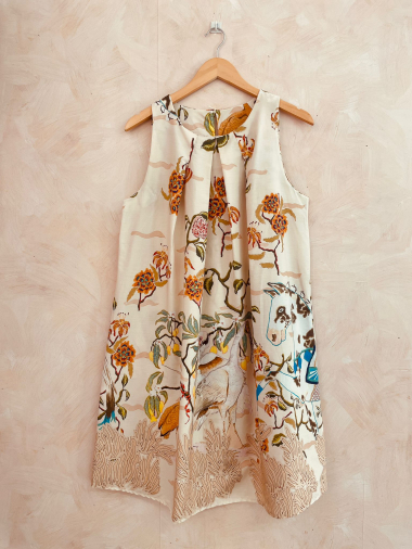 Wholesaler LUMINE - Printed cotton tunic dress