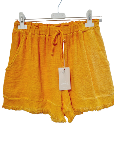 Wholesaler LUMINE - Linen effect shorts