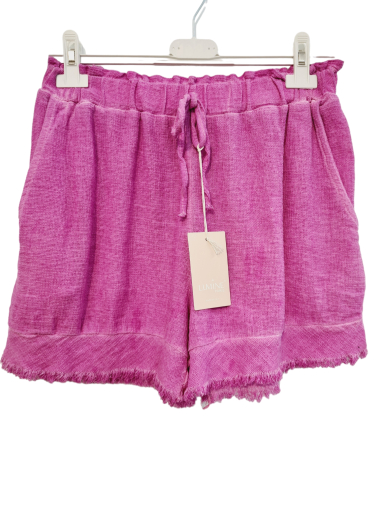 Wholesaler LUMINE - Linen effect shorts