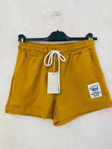 Mayorista LUMINE - Pantalón corto de algodón y elastano.