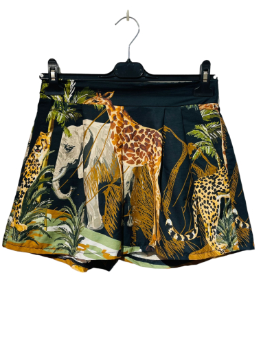 Großhändler LUMINE - Shorts aus Giraffen-Baumwolle