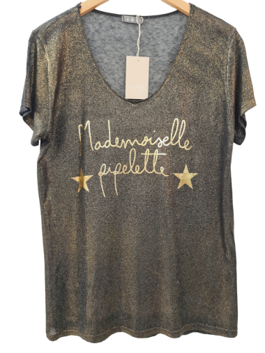 Wholesaler LUMINE - Mademoiselle pipelette t-shirt