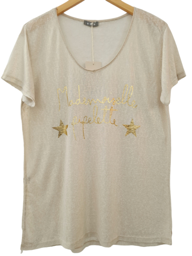 Wholesaler LUMINE - Mademoiselle pipelette t-shirt