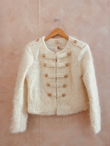 Wholesaler LUMINE - Wool jacket with double side button