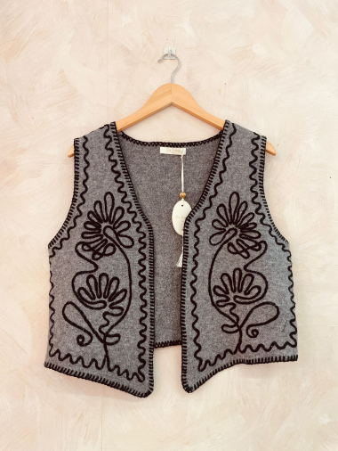 Wholesaler LUMINE - Light embroidered jacket