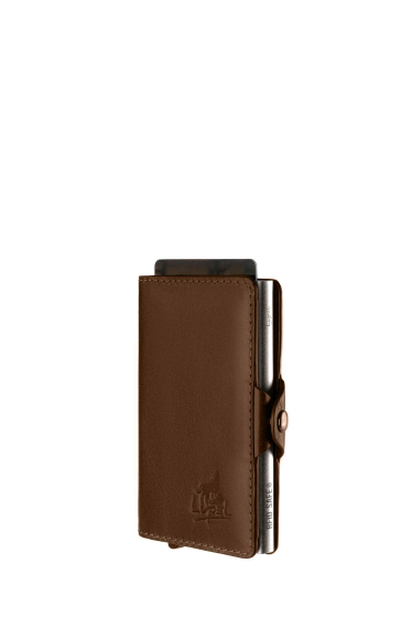 Wholesaler LUPEL - Lupel L680SH Cowhide leather card holder and aluminum case with RFID protection