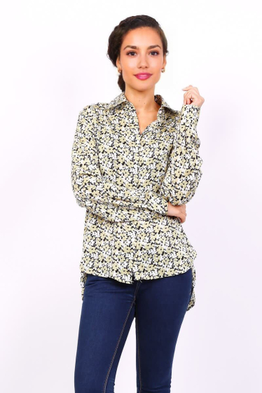 Großhändler Lusa Mode - Gedrucktes Seidenhemd