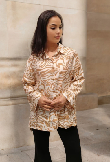 Wholesaler Lusa Mode - Original and classic pattern printed shirt