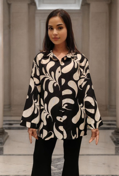 Wholesaler Lusa Mode - Original and classic pattern printed shirt