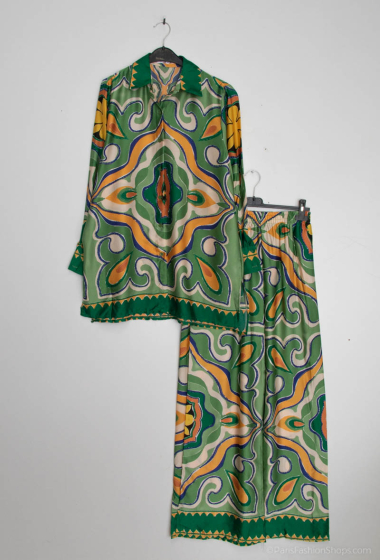 Großhändler Lusa Mode - Set aus Hemd und Hose mit Originaldruck