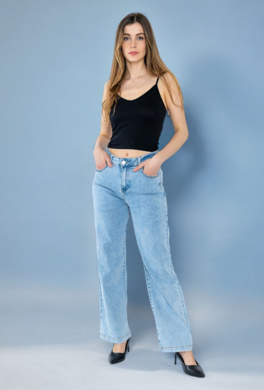 Wholesaler Lusa Mode - Washed stretch jeans