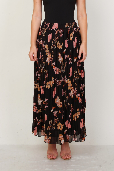 Wholesaler Lusa Mode - Pleated floral skirt