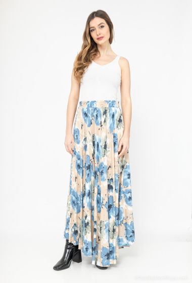 Wholesaler Lusa Mode - Long printed skirt