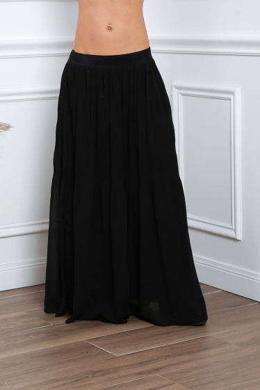 Wholesaler Lusa Mode - Elastic lined lined skirt
