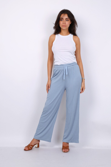 Wholesaler Lusa Mode - Soft pleated fabric trousers