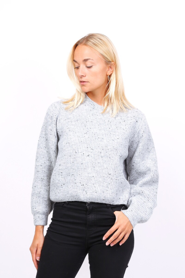Großhändler Lusa Mode - Pullover mit großer Effekthülle