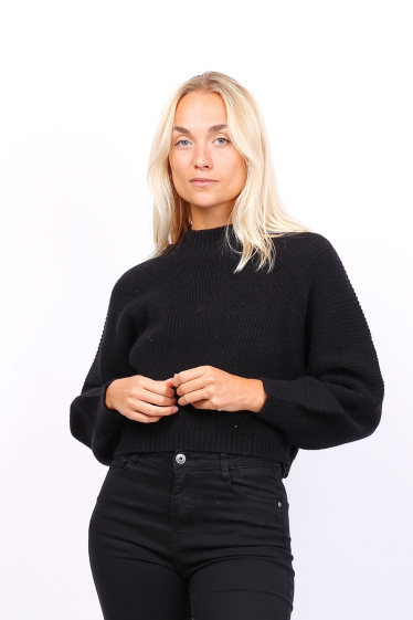 Wholesaler Lusa Mode - Wide-effect sleeve special material jumper