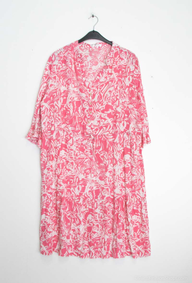 Großhändler Lusa Mode - Kurzes Kleid mit 110 cm langen Ärmeln