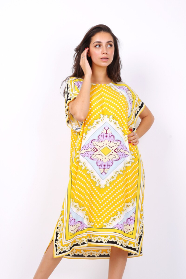 Wholesaler Lusa Mode - Mid-length cotton dress