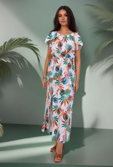 Wholesaler Lusa Mode - Mid-length cotton dress