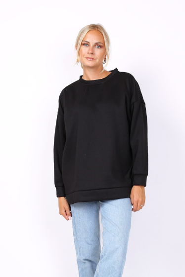 Großhändler Lusa Mode - Weiches und dickes Stoff Sweatshirt