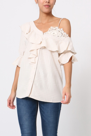 Wholesaler LUZABELLE - ASYMMETRIC blouse