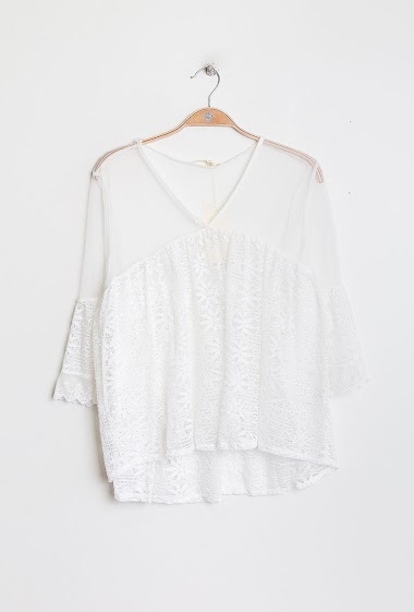 Wholesaler LUZABELLE - Lace blouse