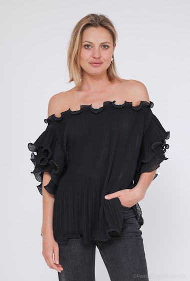 Wholesaler LUZABELLE - Pleated blouse