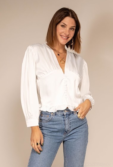 Wholesaler LUZABELLE - Satin blouse