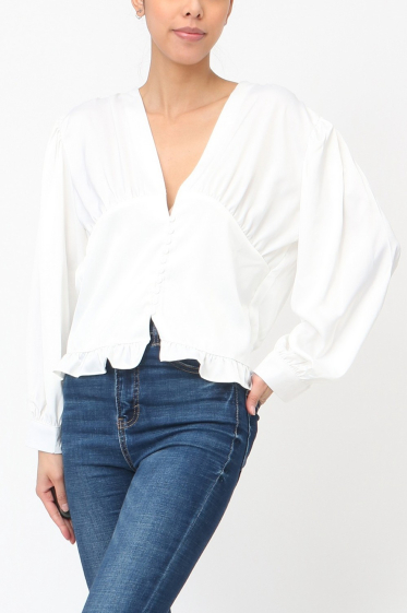 Wholesaler LUZABELLE - Satin blouse