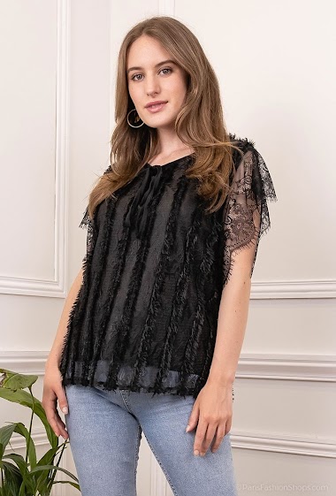 Wholesaler LUZABELLE - Textured blouse