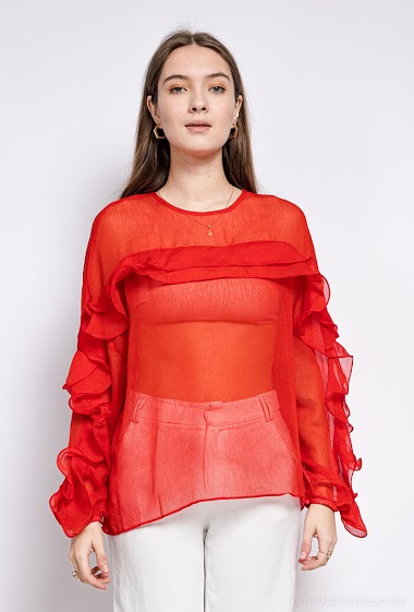 Wholesaler LUZABELLE - Transparente blouse