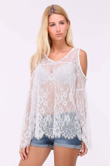 Wholesaler LUZABELLE - Transparent blouse