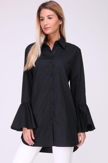 Wholesaler LUZABELLE - Shirt with flared sleeves
