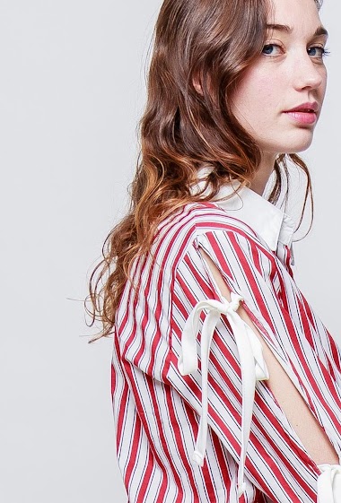 Wholesaler LUZABELLE - Striped cotton shirt