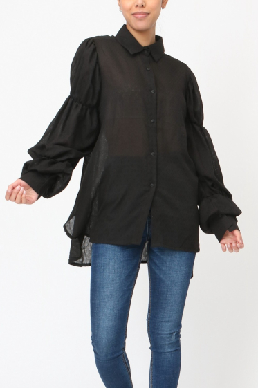 Wholesaler LUZABELLE - Shirt with puff sleeves