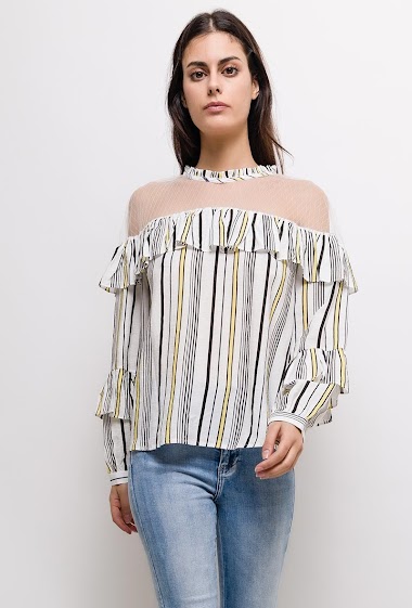 Wholesaler LUZABELLE - Striped shirt